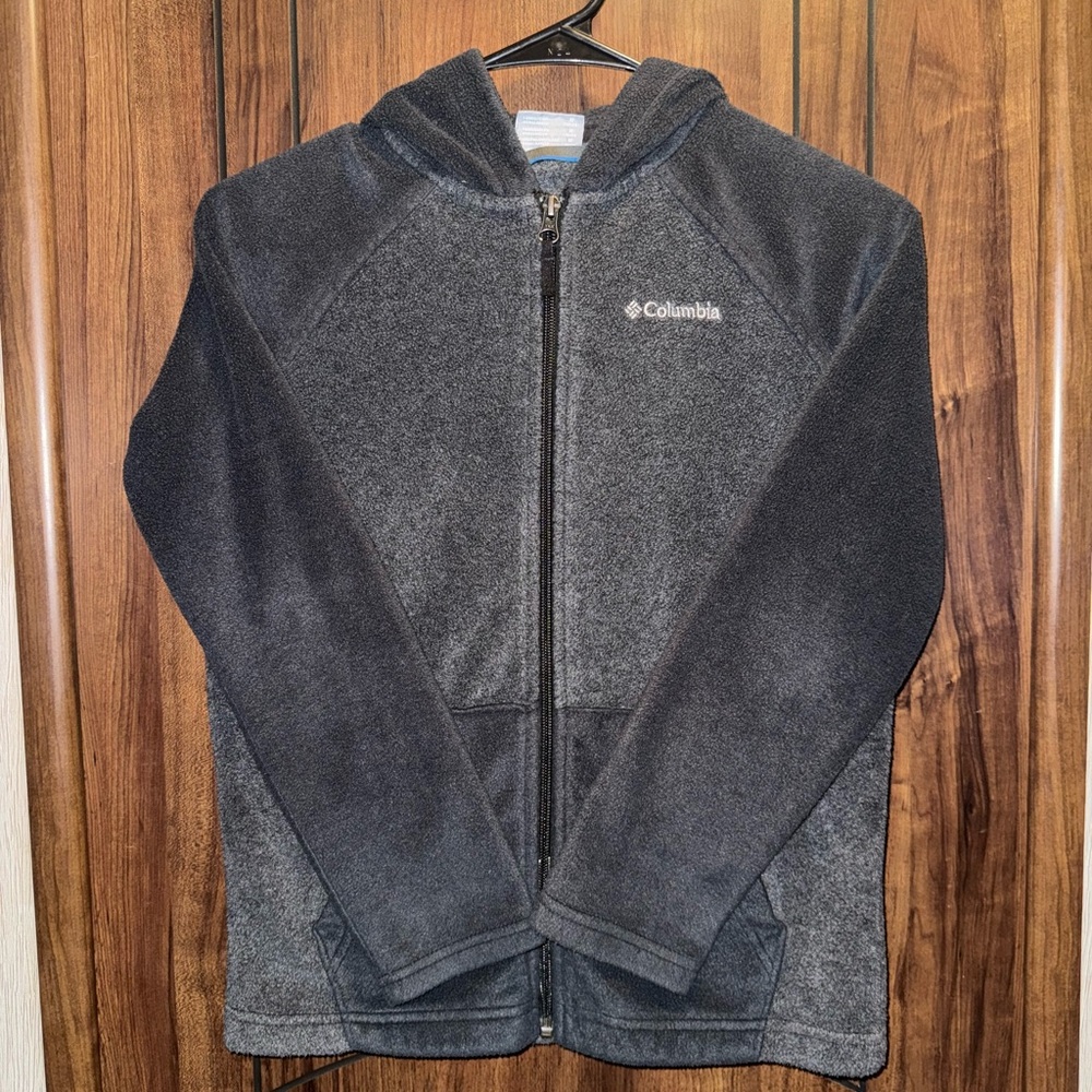 Columbia Kids' Charcoal Fleece Hoodie